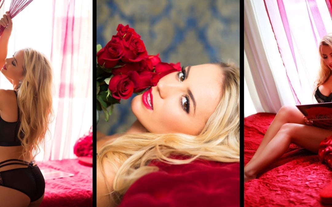 Valentines Day Boudoir is Red Hot