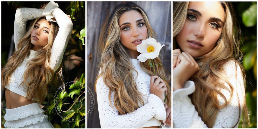 Senior portraits by Brystan Studios, serving private school seniors.